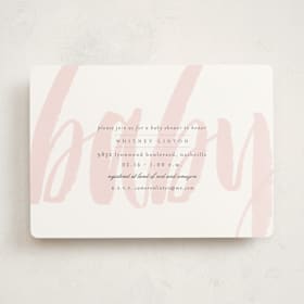 Baby Shower Invitations
