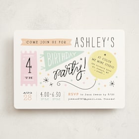 Children's Birthday Party Invitations