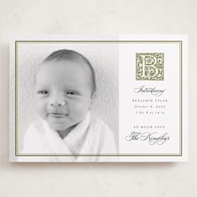 Grand Birth Announcements