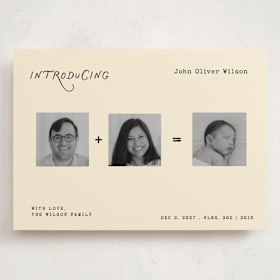 Grand Birth Announcements