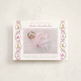 Birth Announcement Petite Cards