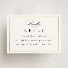 Foil-Pressed Mini Enclosure Cards