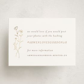 Foil-Pressed Mini Enclosure Cards