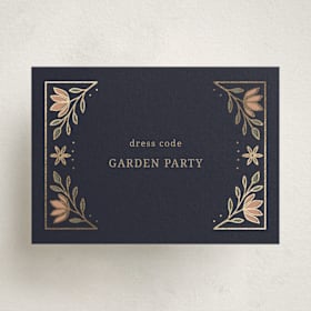 Foil-Pressed Mini Enclosure Cards