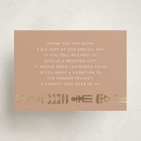 Foil-Pressed Mini Enclosure Cards