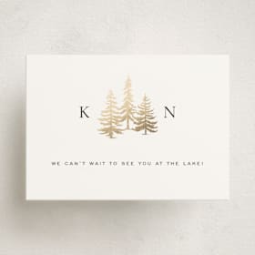 Foil-Pressed Mini Enclosure Cards