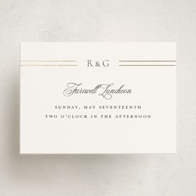 Foil-Pressed Mini Enclosure Cards