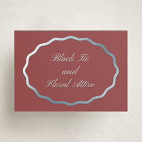 Foil-Pressed Mini Enclosure Cards