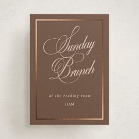 Foil-Pressed Mini Enclosure Cards