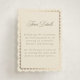 Foil-Pressed Mini Enclosure Cards
