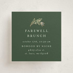 Foil-Pressed Mini Enclosure Cards
