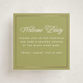 Foil-Pressed Mini Enclosure Cards