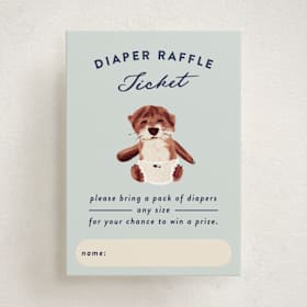 Mini Baby Shower Insert Cards