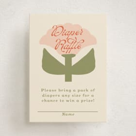 Mini Baby Shower Insert Cards