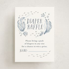 Mini Baby Shower Insert Cards