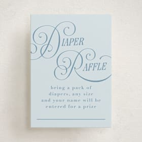 Mini Baby Shower Insert Cards
