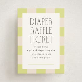 Mini Baby Shower Insert Cards