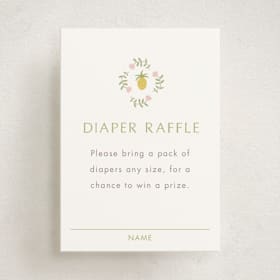 Mini Baby Shower Insert Cards