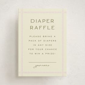 Mini Baby Shower Insert Cards