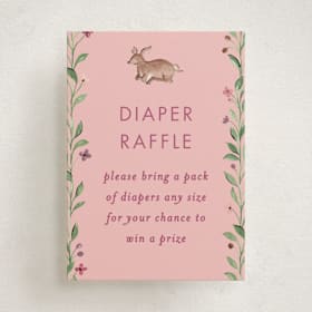 Mini Baby Shower Insert Cards