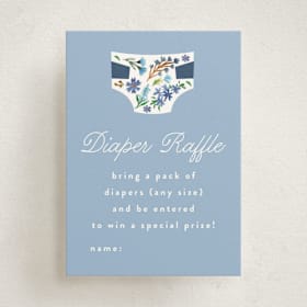 Mini Baby Shower Insert Cards