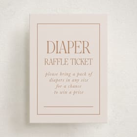 Mini Baby Shower Insert Cards