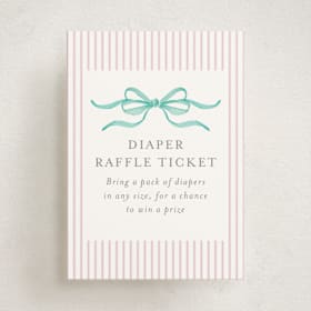 Mini Baby Shower Insert Cards