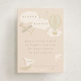 Mini Baby Shower Insert Cards