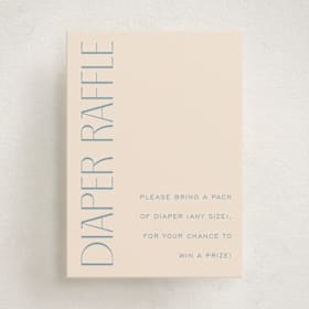 Mini Baby Shower Insert Cards