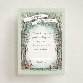 Mini Baby Shower Insert Cards
