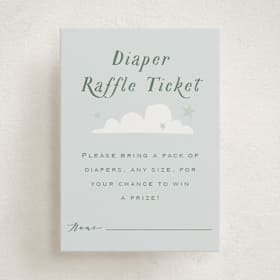 Mini Baby Shower Insert Cards