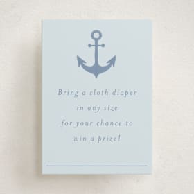 Mini Baby Shower Insert Cards
