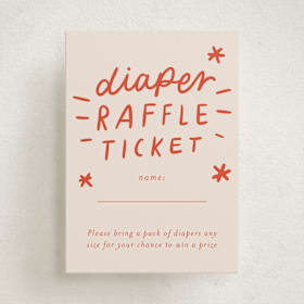 Mini Baby Shower Insert Cards