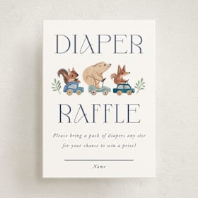 Mini Baby Shower Insert Cards