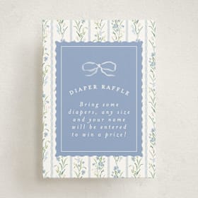 Mini Baby Shower Insert Cards