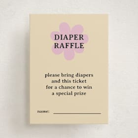 Mini Baby Shower Insert Cards