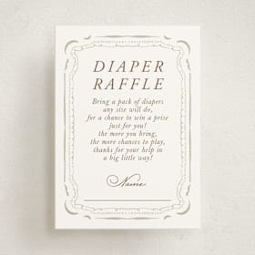 Mini Baby Shower Insert Cards