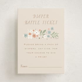 Mini Baby Shower Insert Cards