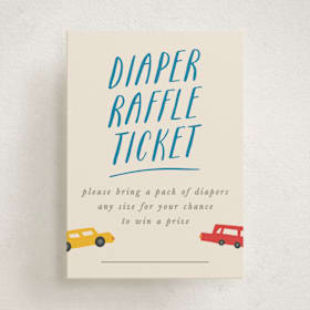 Mini Baby Shower Insert Cards