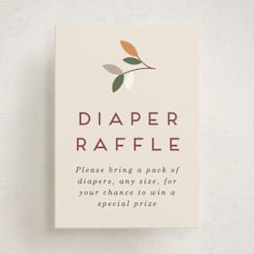 Mini Baby Shower Insert Cards