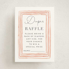 Mini Baby Shower Insert Cards