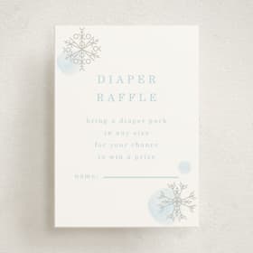 Mini Baby Shower Insert Cards