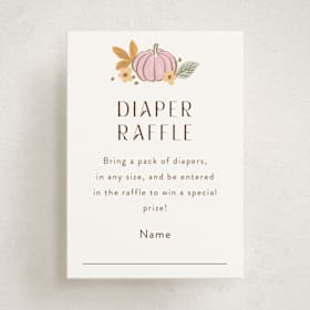 Mini Baby Shower Insert Cards