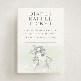 Mini Baby Shower Insert Cards