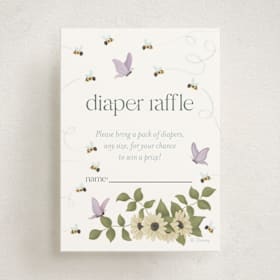 Mini Baby Shower Insert Cards