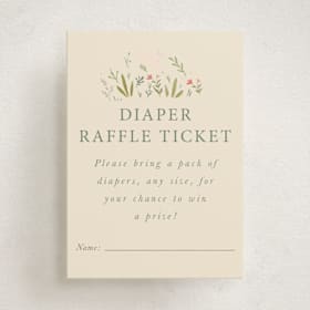Mini Baby Shower Insert Cards