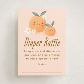 Mini Baby Shower Insert Cards