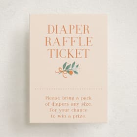 Mini Baby Shower Insert Cards