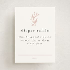 Mini Baby Shower Insert Cards