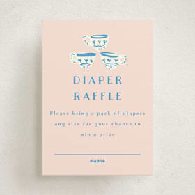 Mini Baby Shower Insert Cards